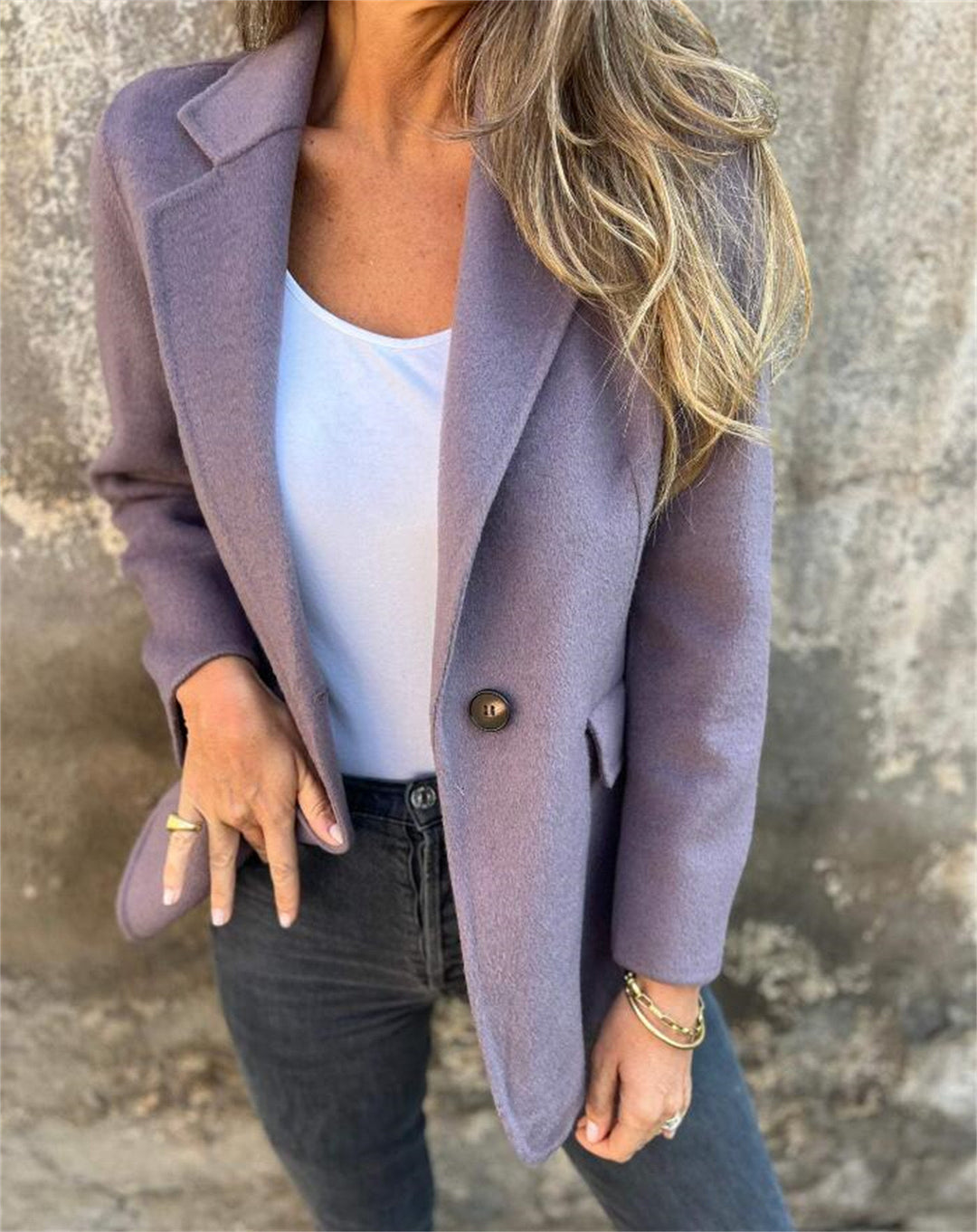 Damen modische Wollblazer EB