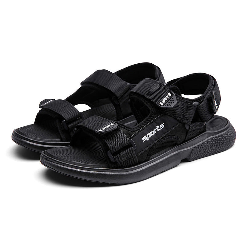 Damen Bequeme und vielseitige Freizeitsandalen mit verstellbaren Riemen EB