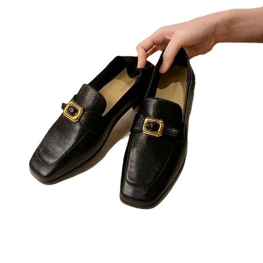 Damen Mokassins mit elegantem Schnallenakzent und komfortablem Fußbett EB