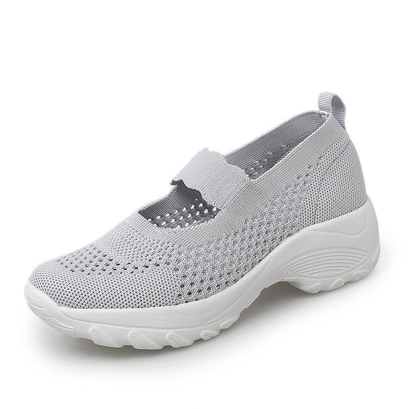 Damen Atmungsaktive Freizeitschuhe mit elastischem Schnürsystem EB