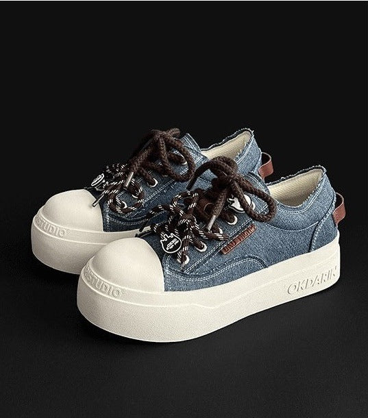Damen Trendige Sneakers mit innovativen Schnürsystemen und dämpfender Sohle EB