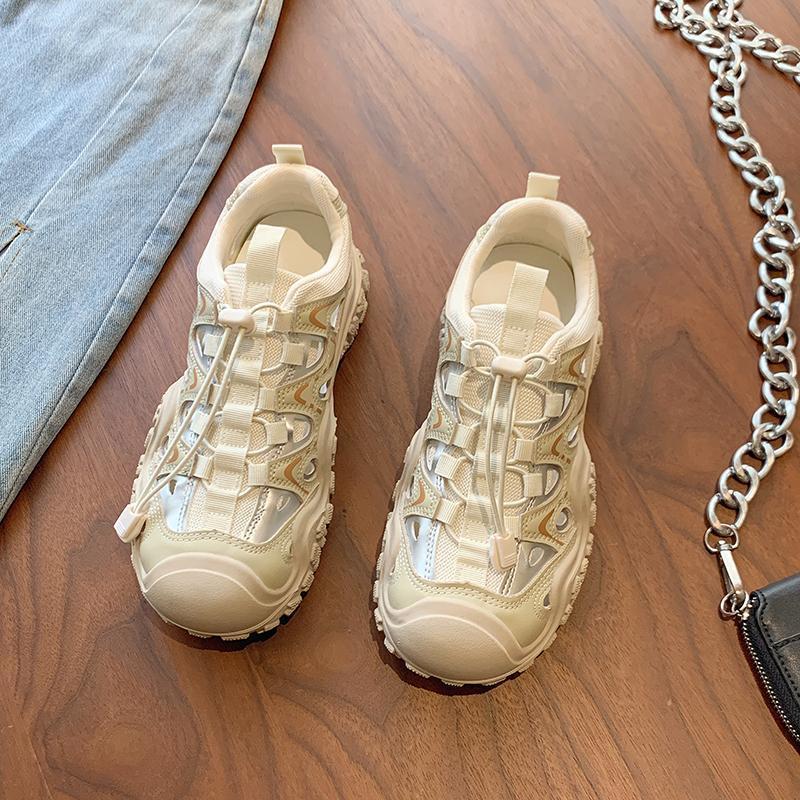 Damen Sportliche Sneakers mit rutschfester Sohle und atmungsaktivem Obermaterial EB