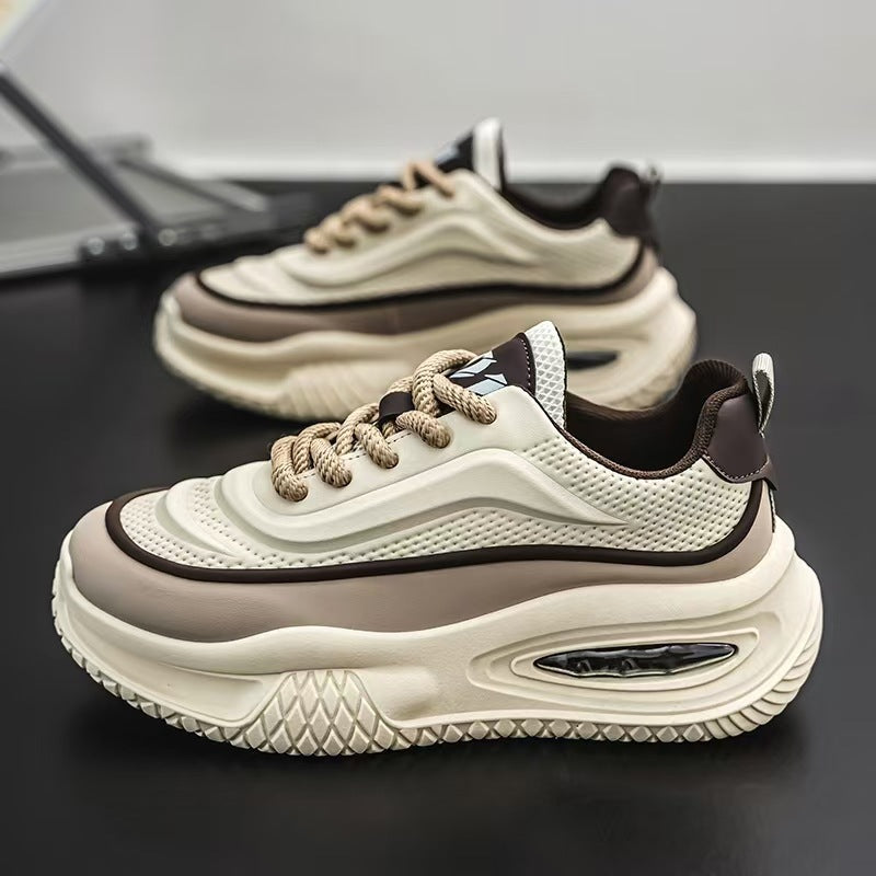 Damen Sportliche Chunky Sneakers mit Luftpolster und atmungsaktivem Obermaterial EB