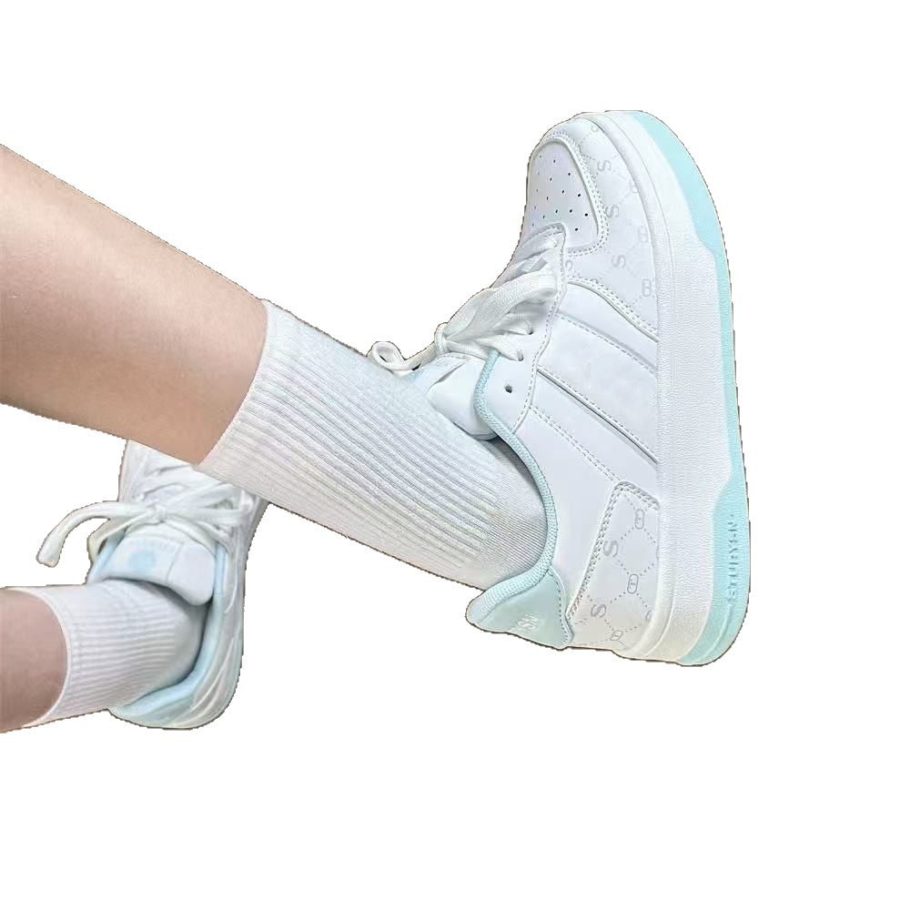 Damen Sportliche Sneakers mit dämpfendem Fußbett und luftiger Oberflächenstruktur EB