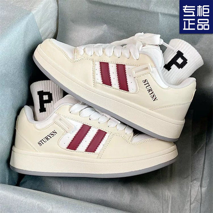 Damen Retro-Plimsolls mit gepolsterter Innensohle und stylischem Design EB