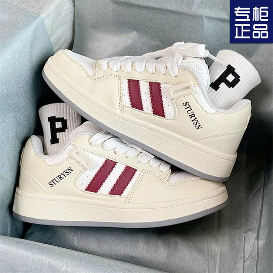 Damen Retro-Plimsolls mit gepolsterter Innensohle und stylischem Design EB