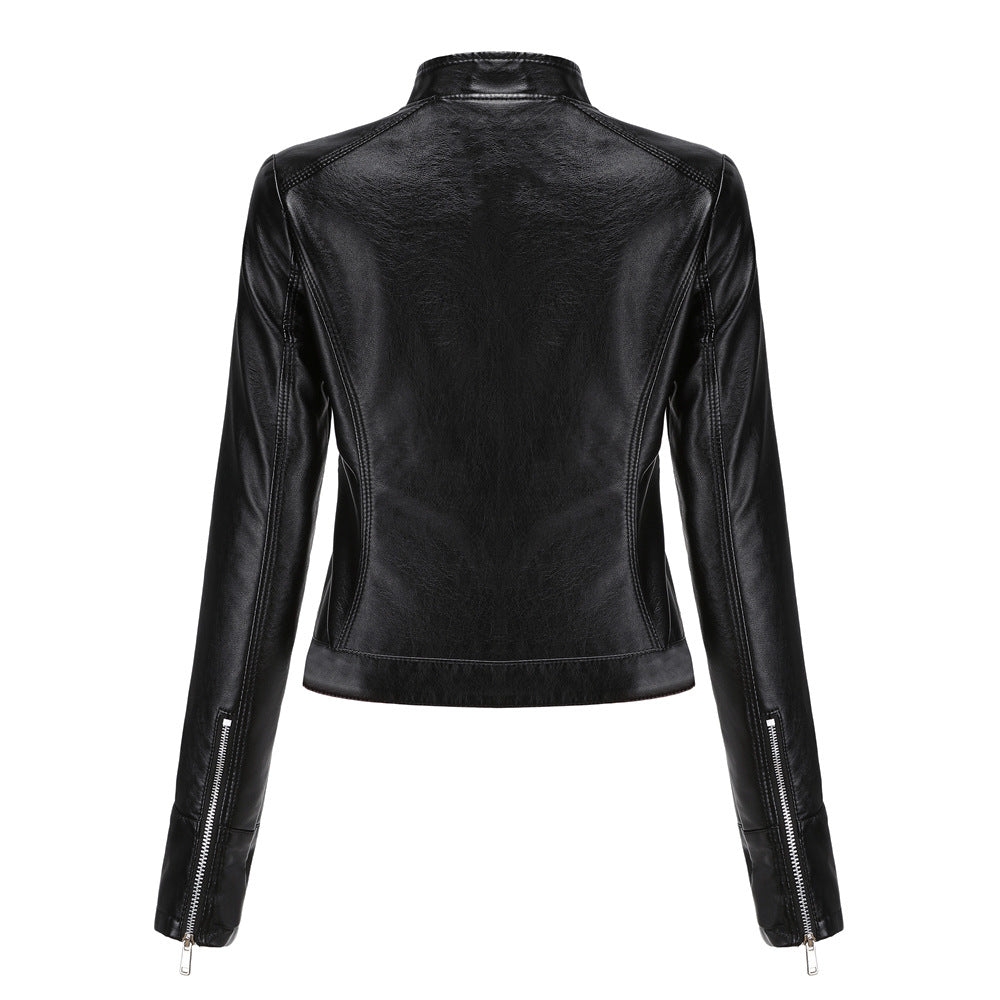 Damen Bikerjacke mit modernem Schnitt EB
