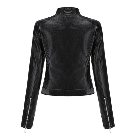 Damen Bikerjacke mit modernem Schnitt EB