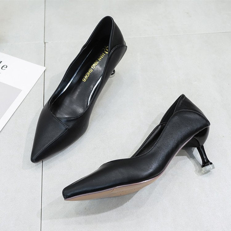 Damen Spitzen Pumps mit eleganter Silhouette EB