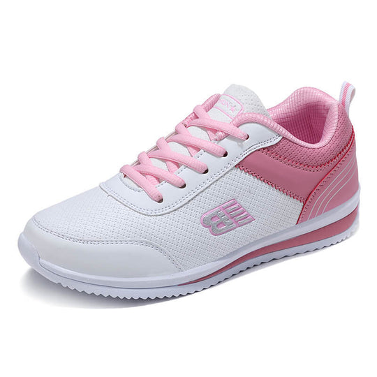 Damen sportive Freizeitsneaker mit atmungsaktivem Obermaterial und rutschfester Sohle EB