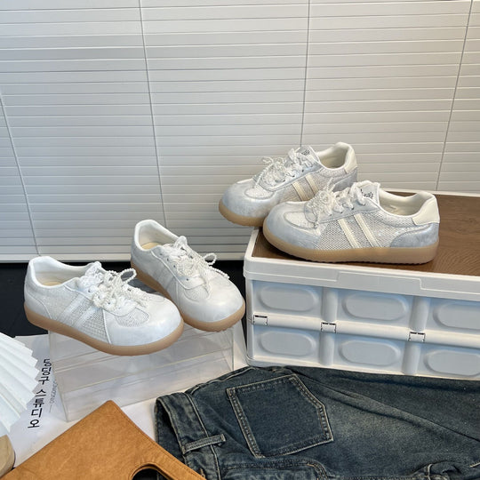 Damen Atmungsaktive Sneakers mit eleganten Details EB