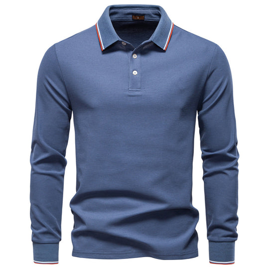 Herren Langarm Poloshirt EB