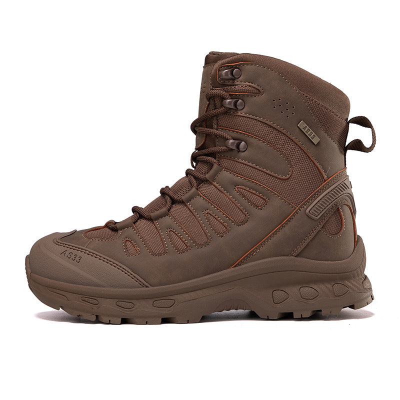 Herren Multifunktionale Bergstiefel mit hohem Knöchelschutz und wasserdichter Membran EB