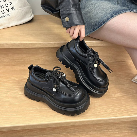 Damen modische Chunky Sneakers mit komfortabler Sohle und robustem Profil EB