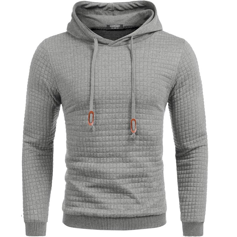 Herren Kapuzenpullover mit strukturiertem Design und komfortablem Schnitt EB