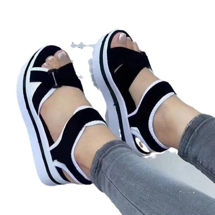 Damen Bequeme Sandalen EB