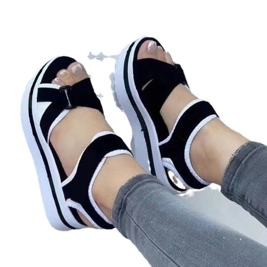 Damen Bequeme Sandalen EB