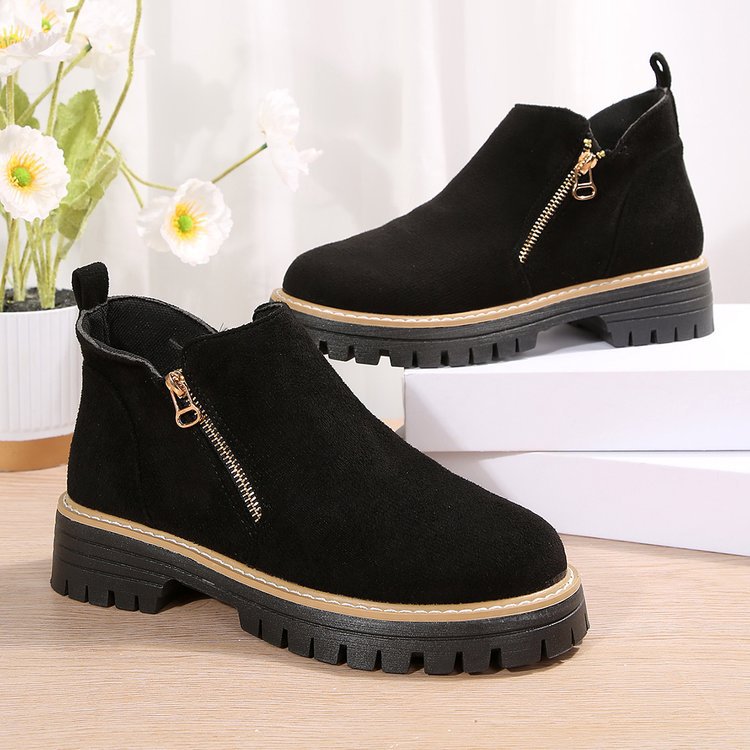 Damen Slip-On Boots mit robustem Profil und komfortabler Einlage EB