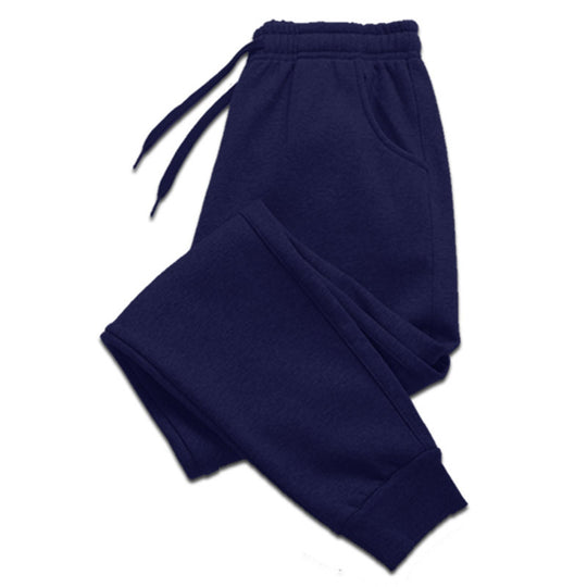 Unisex nan athleisure Jogginghose mit innen angerautem Fleece, elastischem Kordelbund und gerippten Knöchelabschlüssen EB