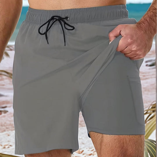 Herren Komfortable Badeshorts EB