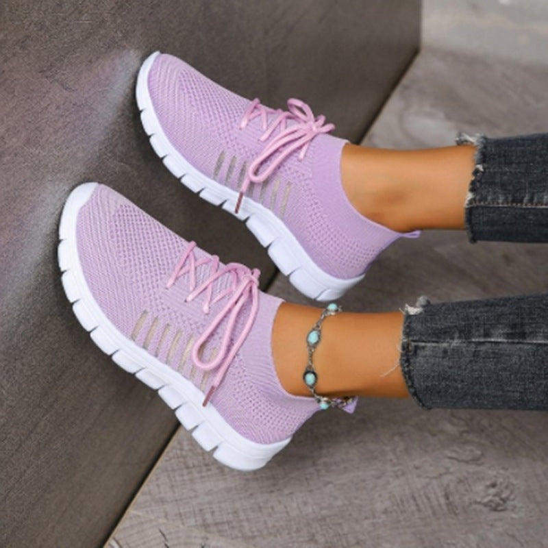 Damen Sportliche und atmungsaktive Sneakers EB