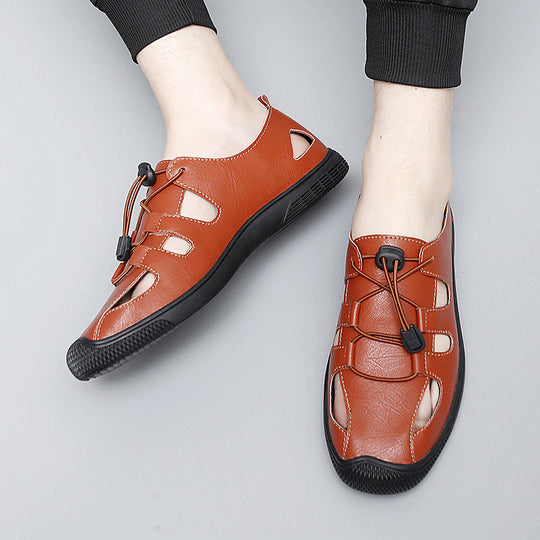 Herren Atmungsaktive Freizeit-Schuhe mit flexibel einstellbarem Schnürsystem EB