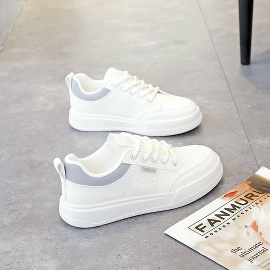Damen Modische Sneaker mit strapazierfähigem Obermaterial und luftiger Sohle EB