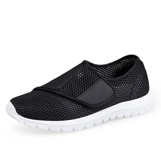 Damen Atmungsaktive Slip-On Sneakers mit flexiblem Netzdesign EB