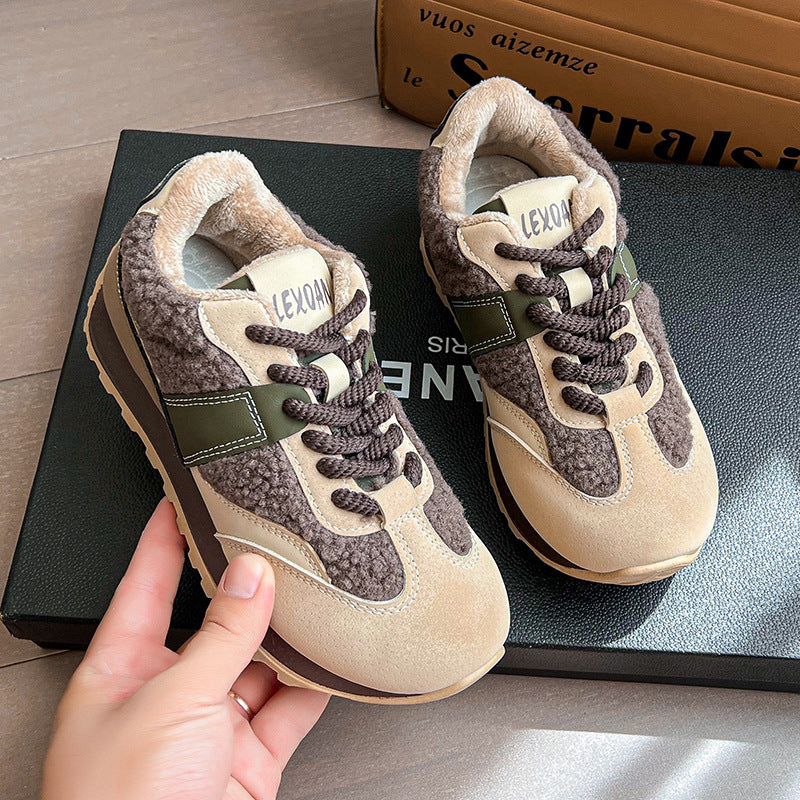 Damen Komfortable Sneakers mit weich gefüttertem Innenteil und atmungsaktiver Struktur EB