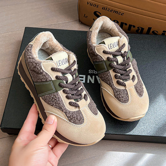 Damen Komfortable Sneakers mit weich gefüttertem Innenteil und atmungsaktiver Struktur EB