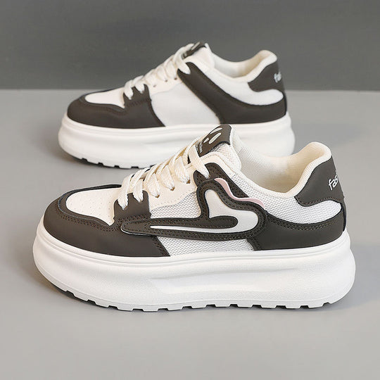 Damen modische Sneakers mit dämpfender Sohle und atmungsaktiver Obermaterialstruktur EB