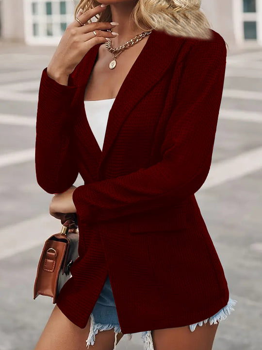 Damen Elegante und bequeme Blazerjacke EB