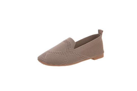 Damen Slip-On Mokassins aus atmungsaktivem Netzmaterial EB