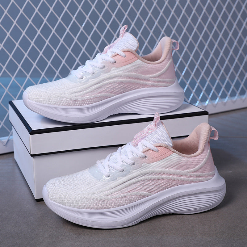 Damen Atmungsaktive Lauf-Sneaker mit flexibler Dämpfung EB