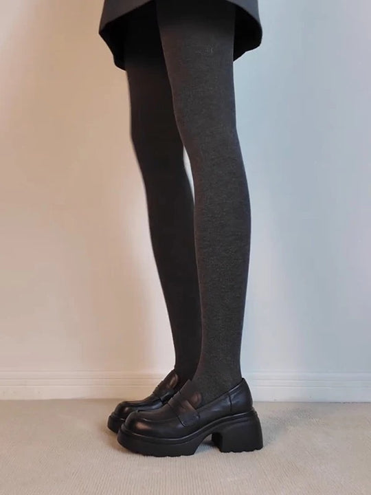Damen Langstrumpfhose mit mittlerem Bund und weichem Material EB