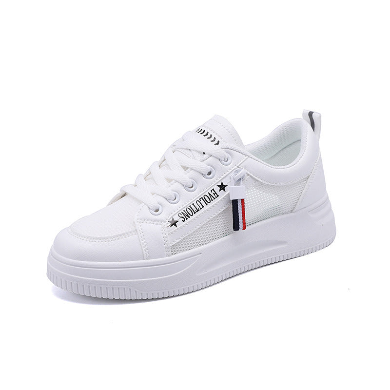 Damen Komfortable Freizeitsneaker mit atmungsaktivem Mesh-Obermaterial EB