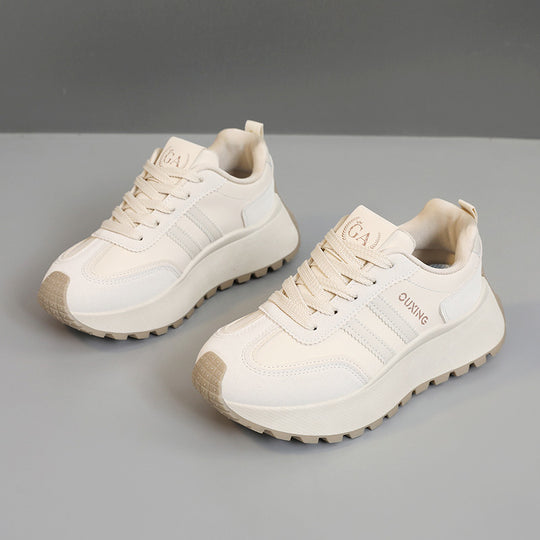 Damen Sportliche Sneakers mit dämpfendem Profil und atmungsaktiver Mesh-Oberfläche EB