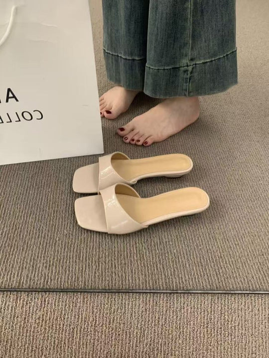 Damen modische Slipper mit komfortabler Fußbettgestaltung und hochwertiger Obermaterial EB