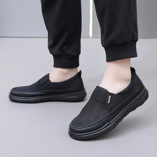 Damen Rutschfeste Mesh-Sneaker mit elastischem Einstieg EB