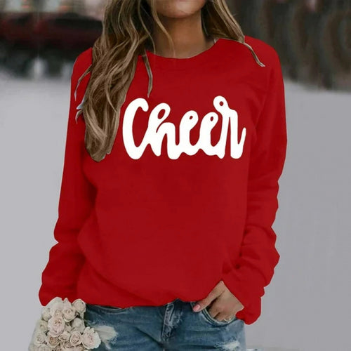 Damen Sweatshirt mit originellem Schriftzug EB