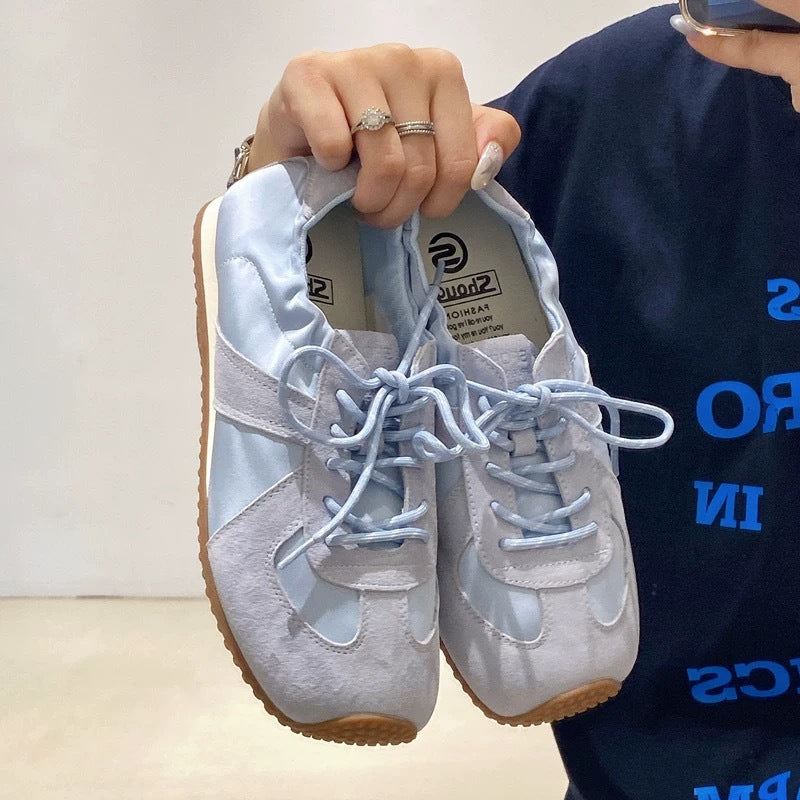 Damen atmungsaktive Freizeitsneaker mit rutschfester Sohle EB