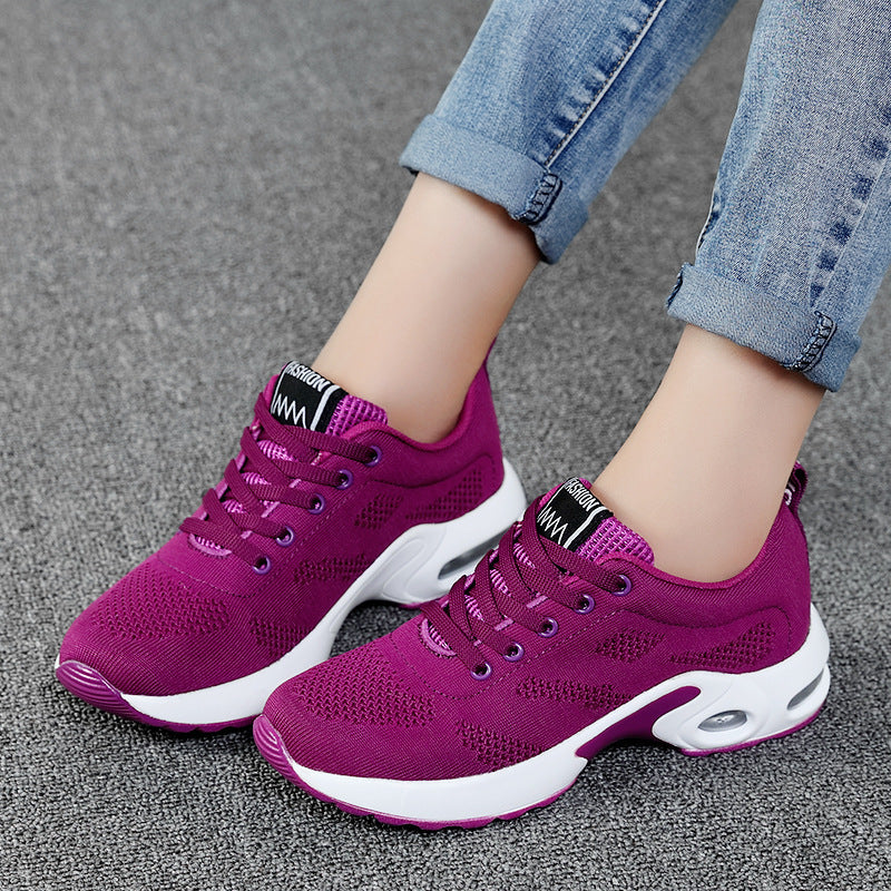 Damen Sportliche Atmungsaktive Sneakers EB