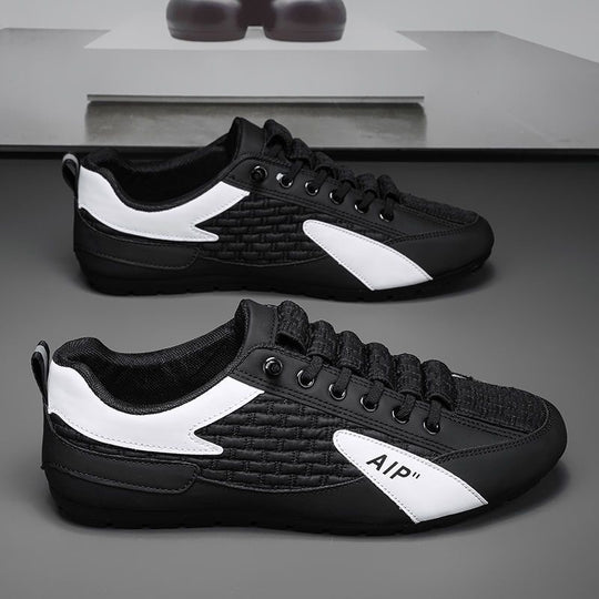 Damen Freizeitsneaker mit atmungsaktiver Oberflächenstruktur und stoßdämpfender Laufsohle EB