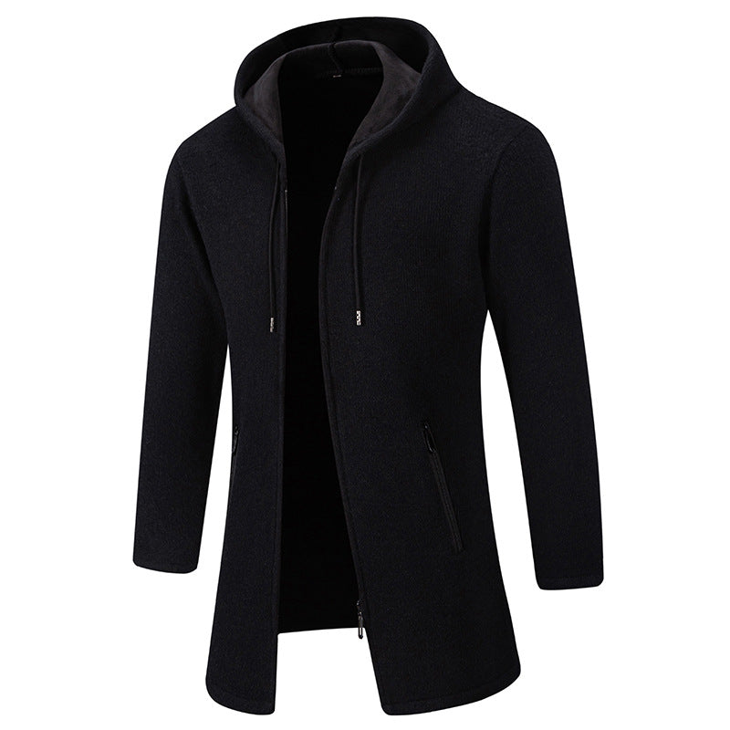 Herren modische Übergangsjacke mit hohem Kragen EB