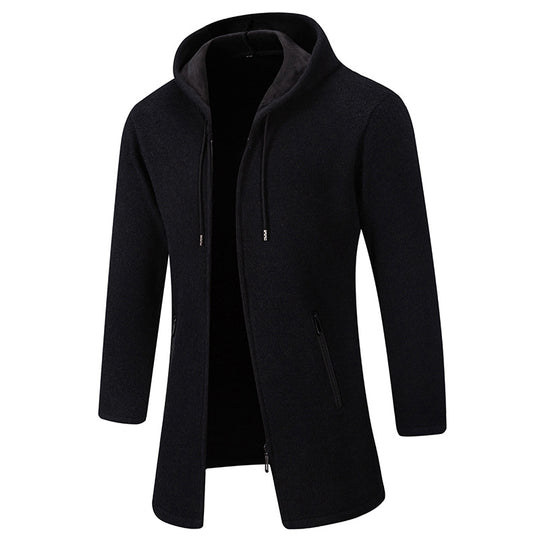 Herren modische Übergangsjacke mit hohem Kragen EB