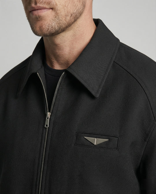 Mu Series Herren Kurzjacke im Vintage Baseball-Stil Executive Look Khaki