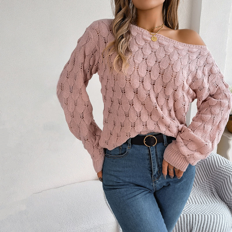 EB | Hohlstrickpullover Mit Feinem Detailmuster
