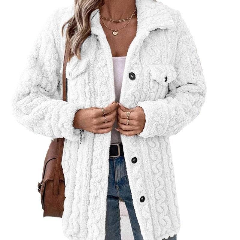 Damen Strickjacke mit strukturierter Oberfläche EB