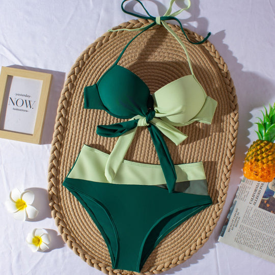 Damen-Bikini mit innovativem Wickeldesign EB