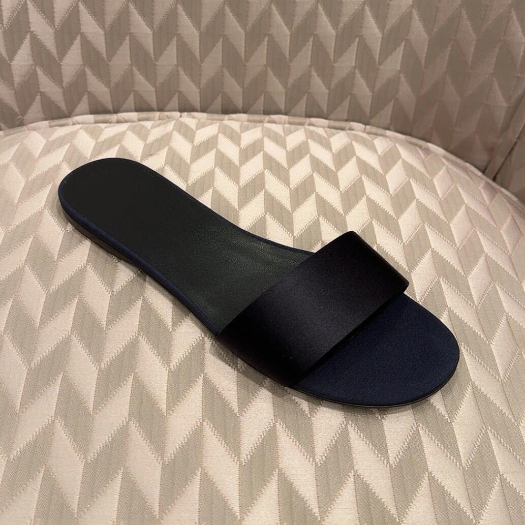 Damen modische Slipper mit breitem Riemen und komfortabler Innensohle EB